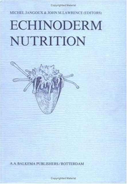 Book cover of: Echinoderm Nutrition