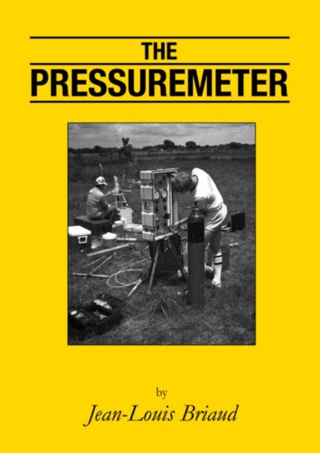 Book cover of: Pressuremeter. By: Briaud