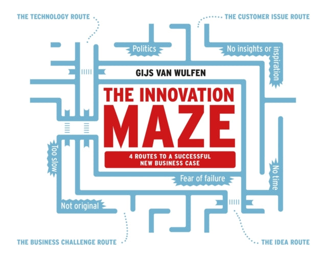 Book cover of: Innovation Maze. By: Gijs van Wulfen