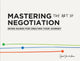Book cover of: Mastering the Art of Negotiation. By: Geurt Jan de Heus