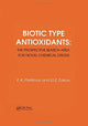 Book cover of: Biotic Type Antioxidants: the prospective search area for novel chemical drugs. By: E. A. Parfenov