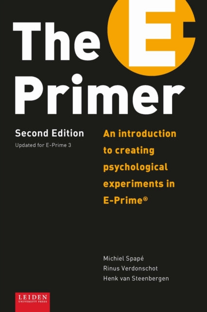 Book cover of: E-Primer. By: Michiel Spapé