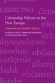 Book cover of: Citizenship Policies in the New Europe