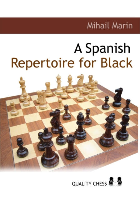 Book cover of: Spanish Repertoire for Black. By: Mihail Marin