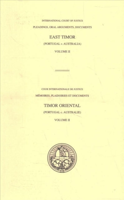 Book cover of: Pleadings, Oral Arguments, Documents. By: United Nations