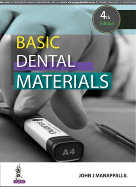 Book cover of: Basic Dental Materials. By: John J. Manappallil