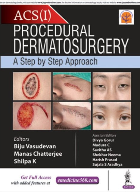 Book cover of: Procedural Dermatosurgery. By: Biju Vasudevan