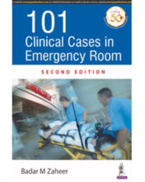 Book cover of: 101 Clinical Cases in Emergency Room. By: ZAHEER