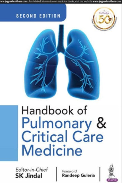 Book cover of: Handbook of Pulmonary & Critical Care Medicine. By: Jindal SK