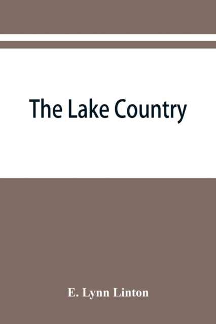 Book cover of: lake country