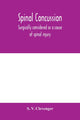 Book cover of: Spinal concussion