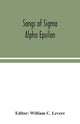 Book cover of: Songs of Sigma Alpha Epsilon