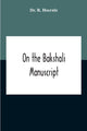 Book cover of: On The Bakshali Manuscript