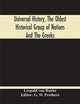 Book cover of: Universal History, The Oldest Historical Group Of Nations And The Greeks
