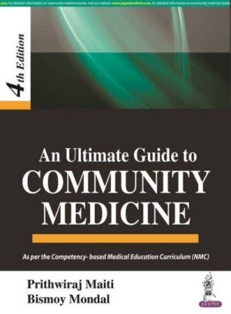 Book cover of: Ultimate Guide to Community Medicine. By: Prithwiraj Maiti