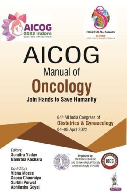 Book cover of: AICOG Manual of Oncology. By: Sumitra Yadav