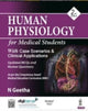 Book cover of: Human Physiology for Medical Students. By: N. Geetha