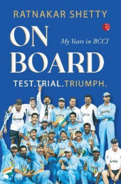Book cover of: On board. By: Ratnakar Shetty