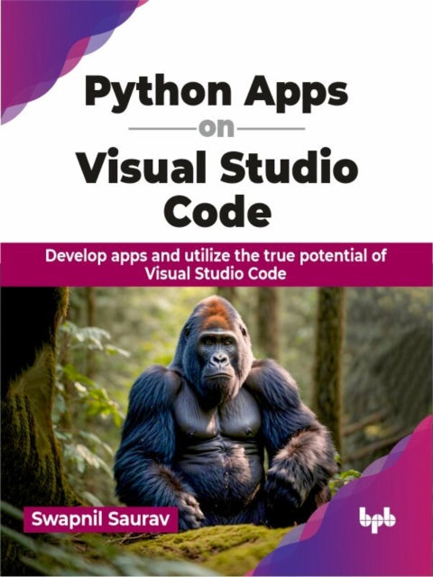 Book cover of: Python Apps on Visual Studio Code. By: Swapnil Saurav