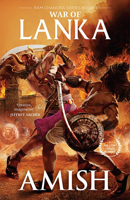 Book cover of: War Of Lanka (Ram Chandra Series Book 4). By: Amish Tripathi