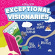 Book cover of: Day With Exceptional Visionaries