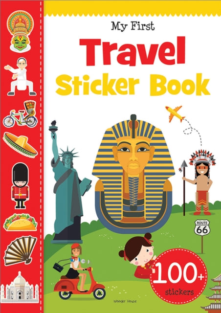 Book cover of: My First Travel Sticker Book. By: Wonder House Books