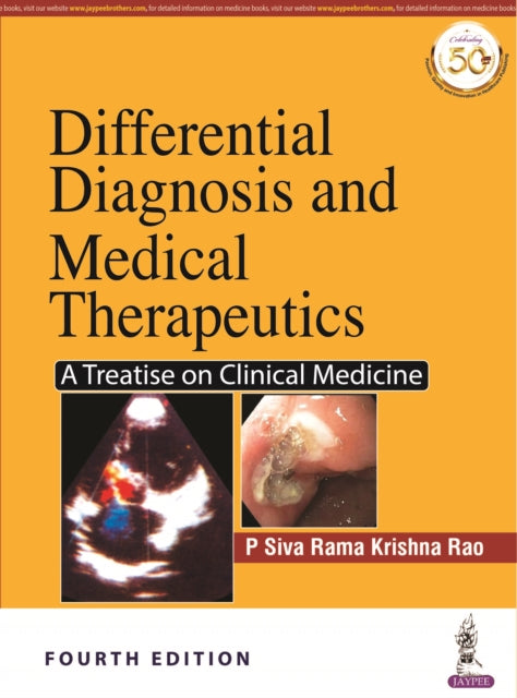 Book cover of: Differential Diagnosis and Medical Therapeutics. By: P. Siva Rama Krishna Rao