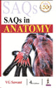 Book cover of: SAQs in Anatomy. By: V. G. Sawant
