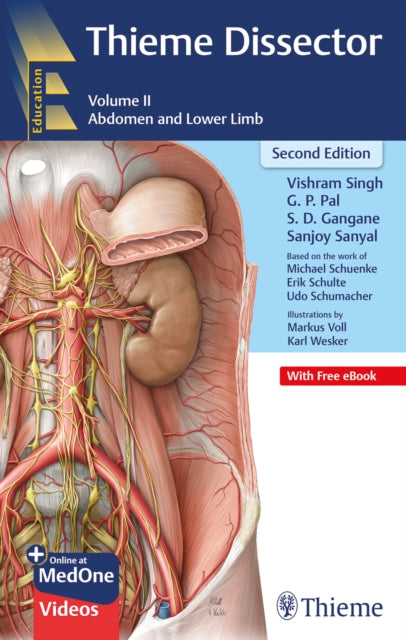 Book cover of: Thieme Dissector Volume 2. By: Vishram Singh