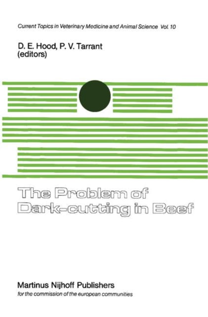 Book cover of: Problem of Dark-Cutting in Beef. By: D.E. Hood