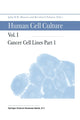 Book cover of: Cancer Cell Lines Part 1. By: John Masters