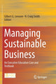Book cover of: Managing Sustainable Business. By: Gilbert G. Lenssen