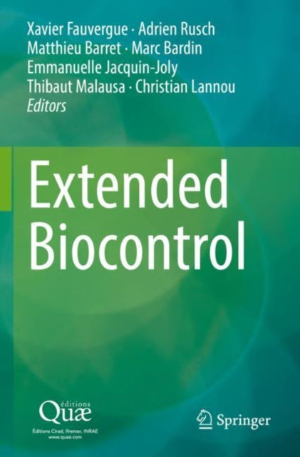 Book cover of: Extended Biocontrol. By: Xavier Fauvergue