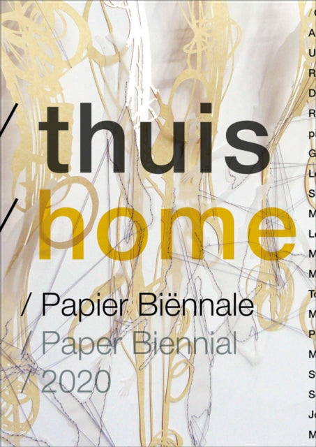 Book cover of: Thuis/Home. Paper Biennial 2020. By: Astrid Huitker