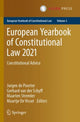 Book cover of: European Yearbook of Constitutional Law 2021. By: Jurgen de Poorter