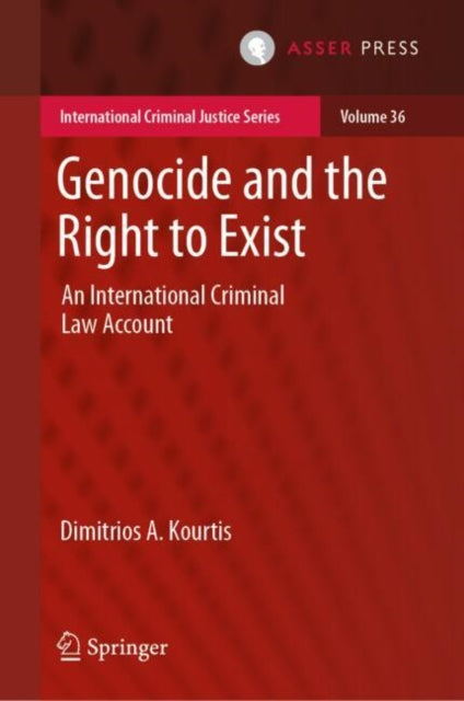 Book cover of: Genocide and the Right to Exist. By: Dimitrios A. Kourtis