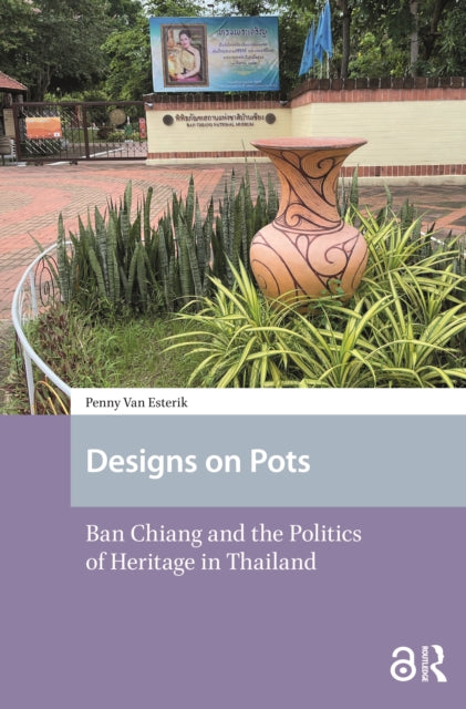 Book cover of: Designs on Pots. By: Penny van Esterik