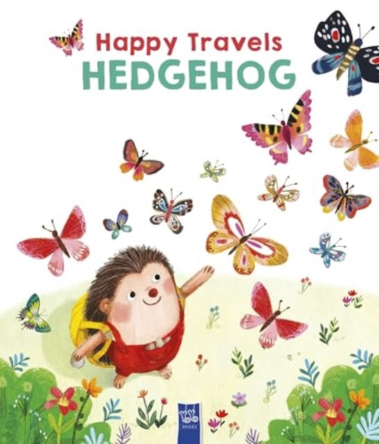 Book cover of: Happy Travels Hedgehog