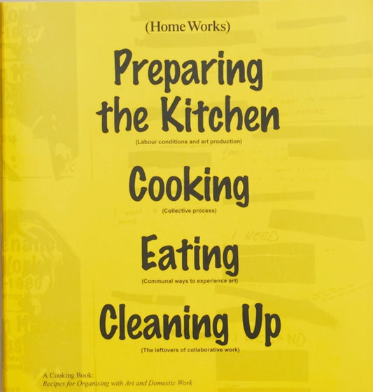 Book cover of: (Home Works) – A Cooking Book. By: Jenny Rickards