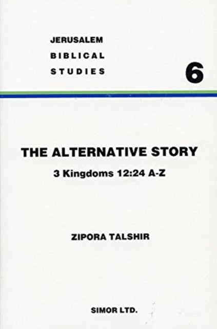 Book cover of: Alternative Story of the Division of the Kingdom
