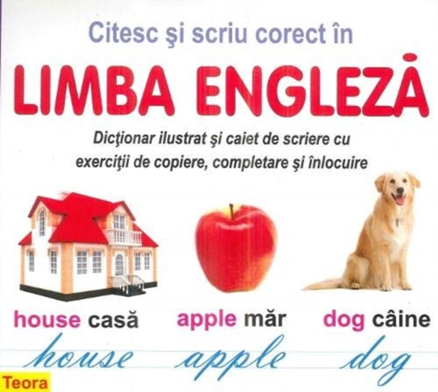 Book cover of: Romanian-English Picture Dictionary for Children and Schools