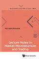 Book cover of: Lecture Notes In Market Microstructure And Trading. By: Peter Joakim Westerholm