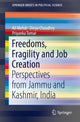 Book cover of: Freedoms, Fragility and Job Creation. By: Ali Mehdi