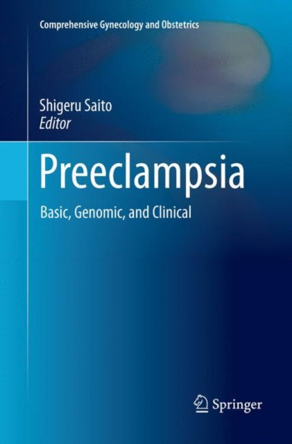 Book cover of: Preeclampsia. By: Shigeru Saito