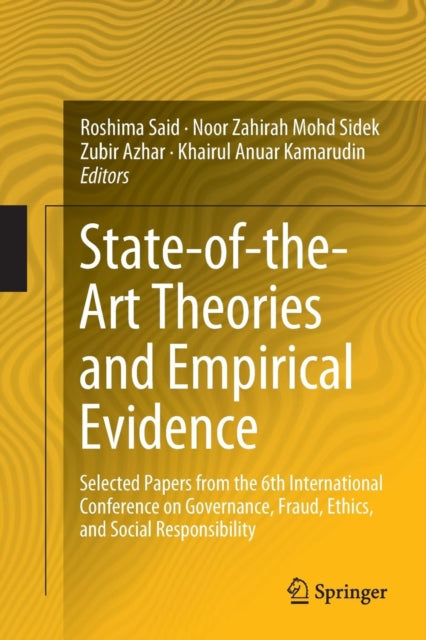 Book cover of: State-of-the-Art Theories and Empirical Evidence. By: Roshima Said