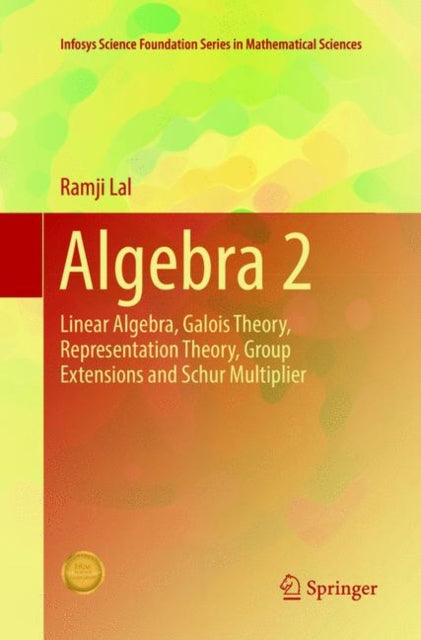 Book cover of: Algebra 2. By: Ramji Lal