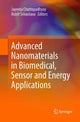 Book cover of: Advanced Nanomaterials in Biomedical, Sensor and Energy Applications