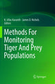 Book cover of: Methods For Monitoring Tiger And Prey Populations. By: K. Ullas Karanth