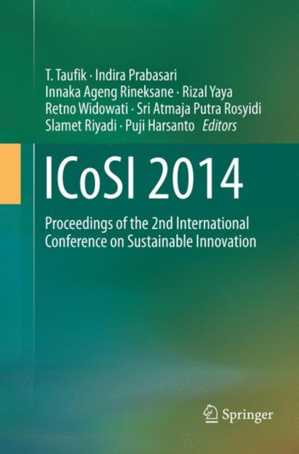 Book cover of: ICoSI 2014. By: T. Taufik