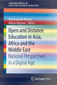 Book cover of: Open and Distance Education in Asia, Africa and the Middle East. By: Olaf Zawacki-Richter